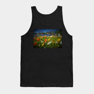 Drowsy Flowers in Spring Tank Top